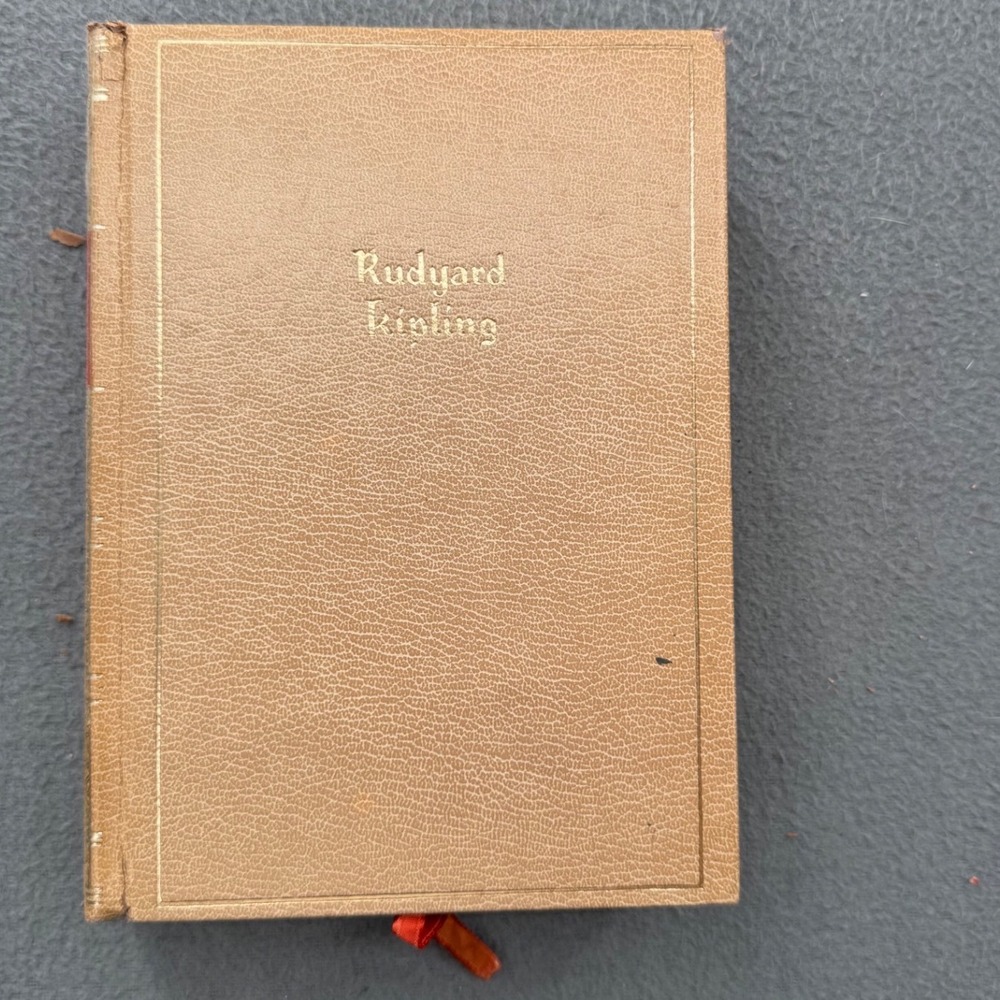 Blacks Readers Service The Works of Rudyard Kipling Gold Gilt Vintage Collector